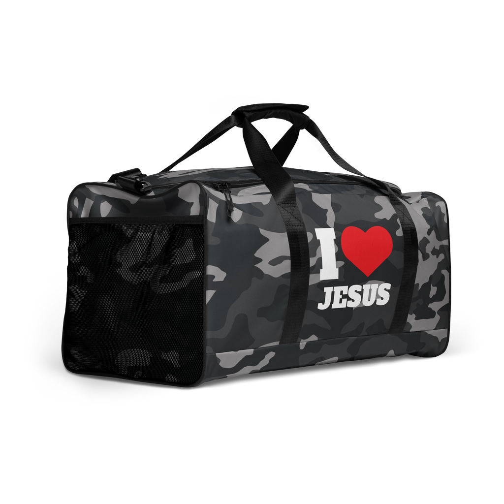 Träningsväska - I love Jesus
