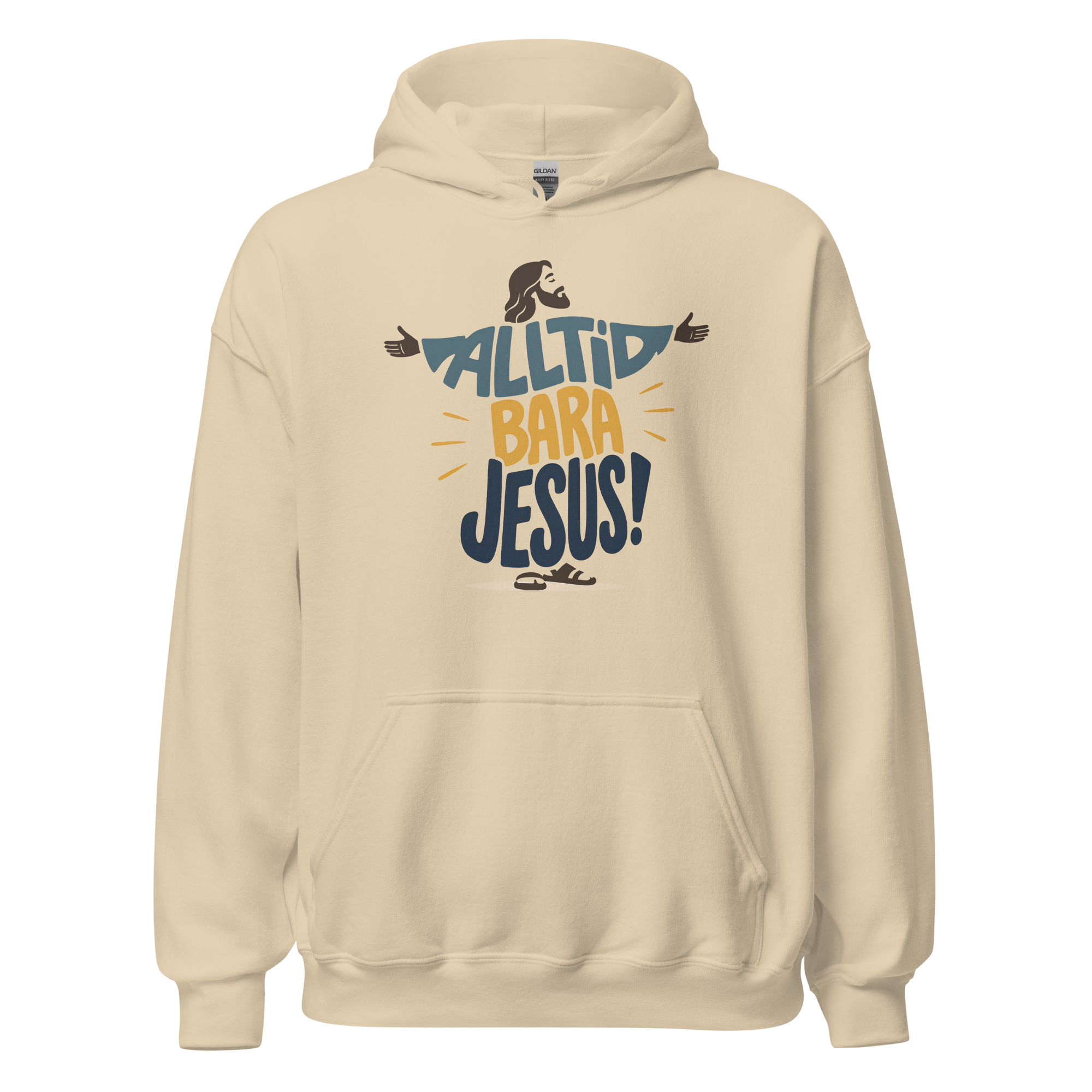 Luvtröja - Alltid bara Jesus!
