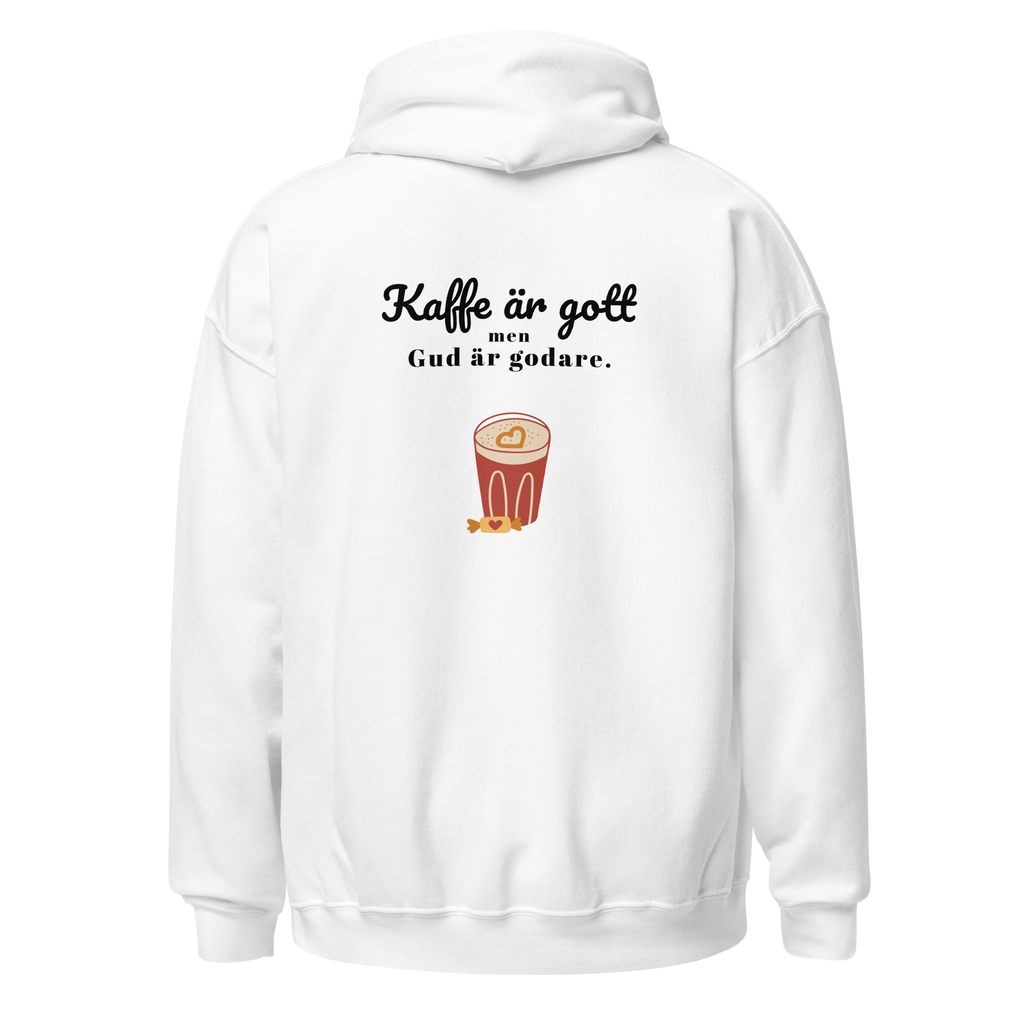 Luvtröja - Kaffe är gott men Gud är godare.