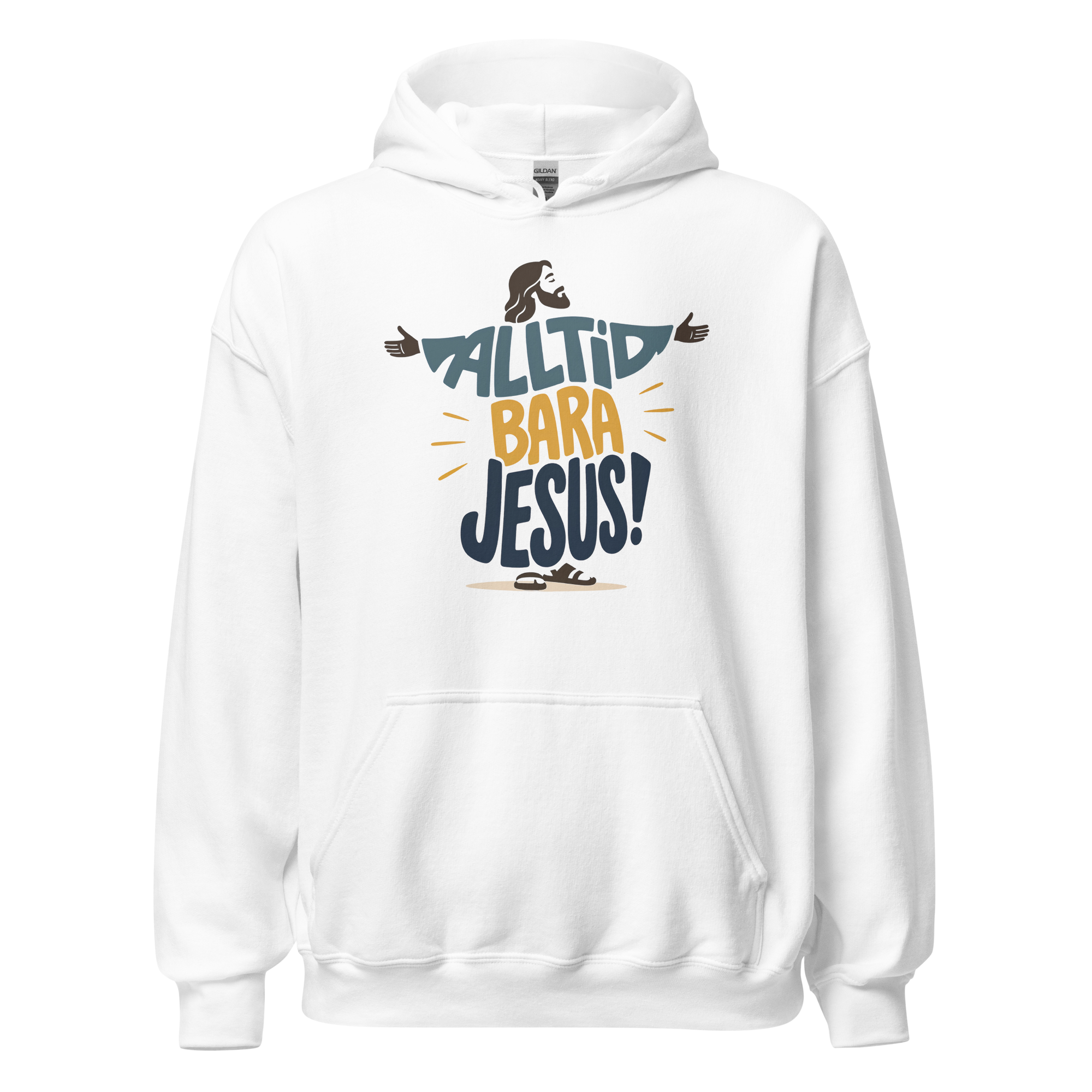 Luvtröja - Alltid bara Jesus!